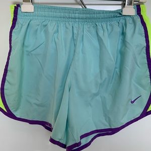 Nike Women's Dri-Fit Sky Blue Shorts